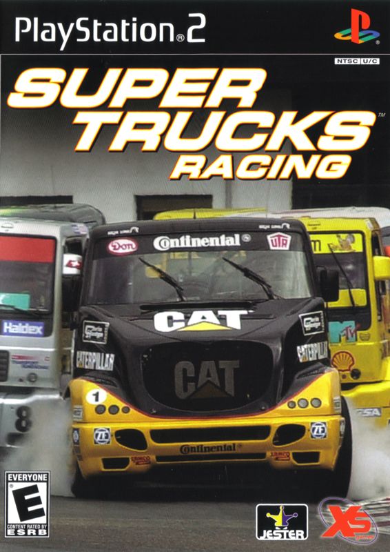Super Trucks box art for Playstation 2